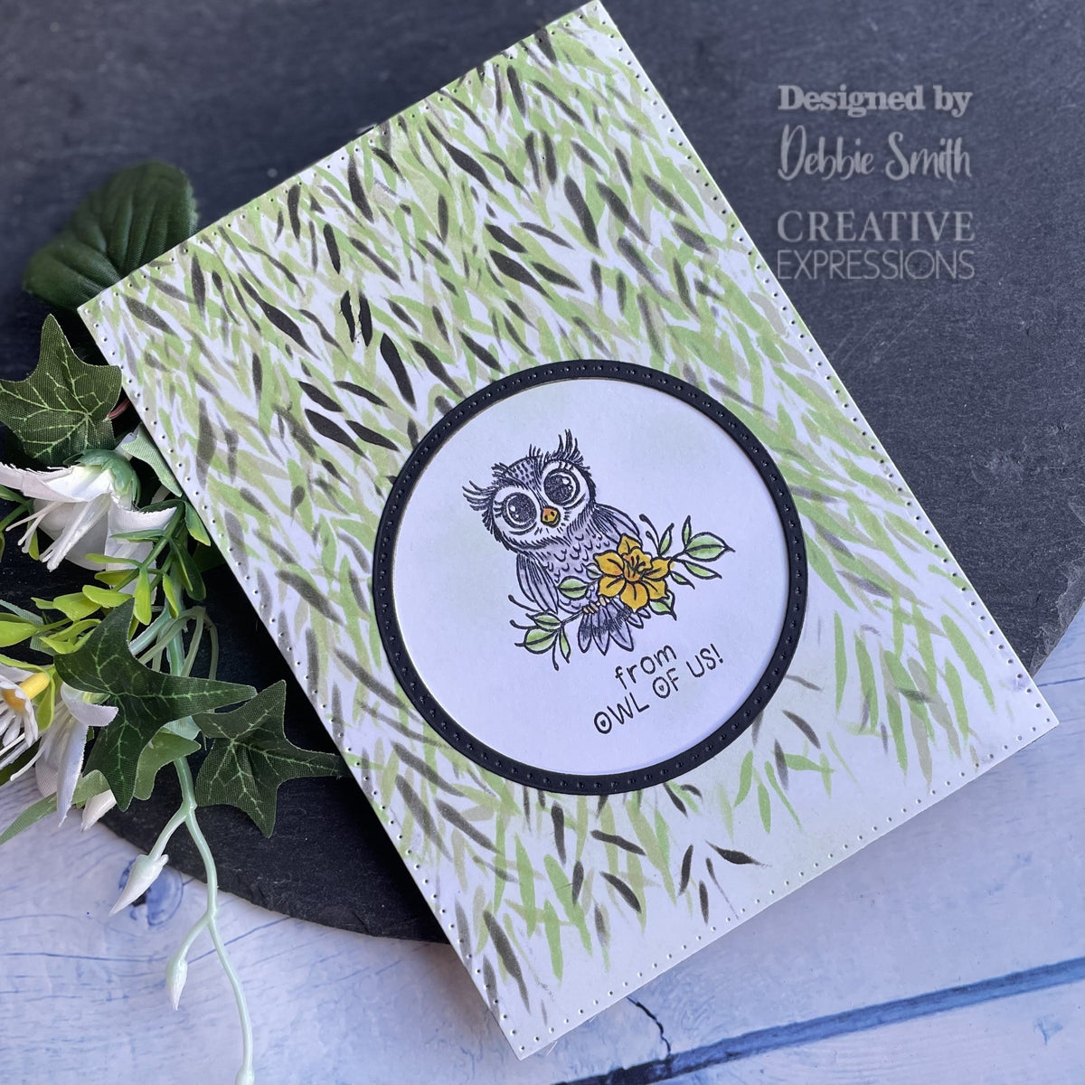 Creative Expressions Designer Boutique From Owl Of Us 6 in x 4 in Stamp Set
