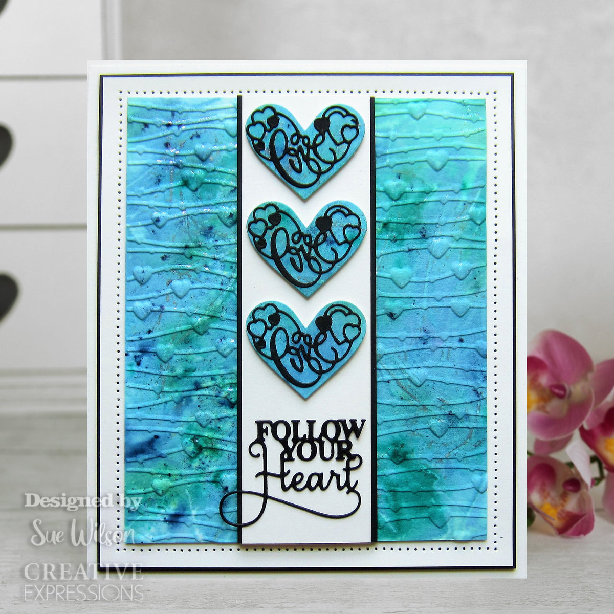 Creative Expressions Sue Wilson Finishing Touches Heart Accessories Craft Die