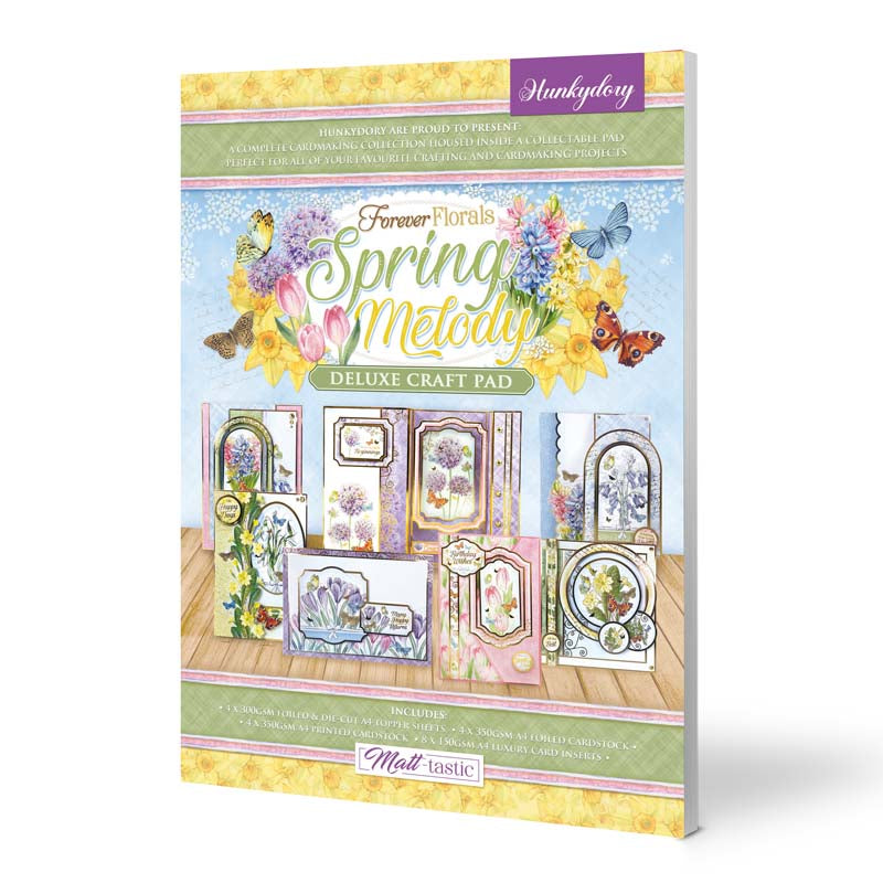 Deluxe Craft Pads - Forever Florals - Spring Melody