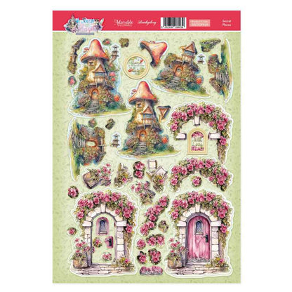 Secret Places Decoupage Topper Sheet