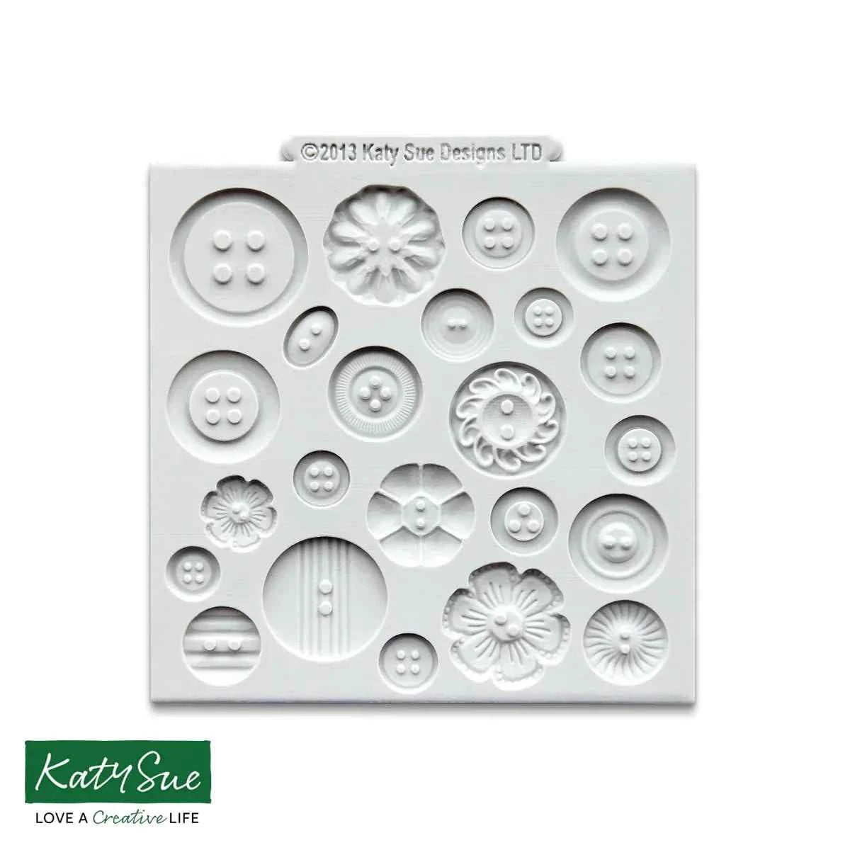 Buttons Silicone Mould