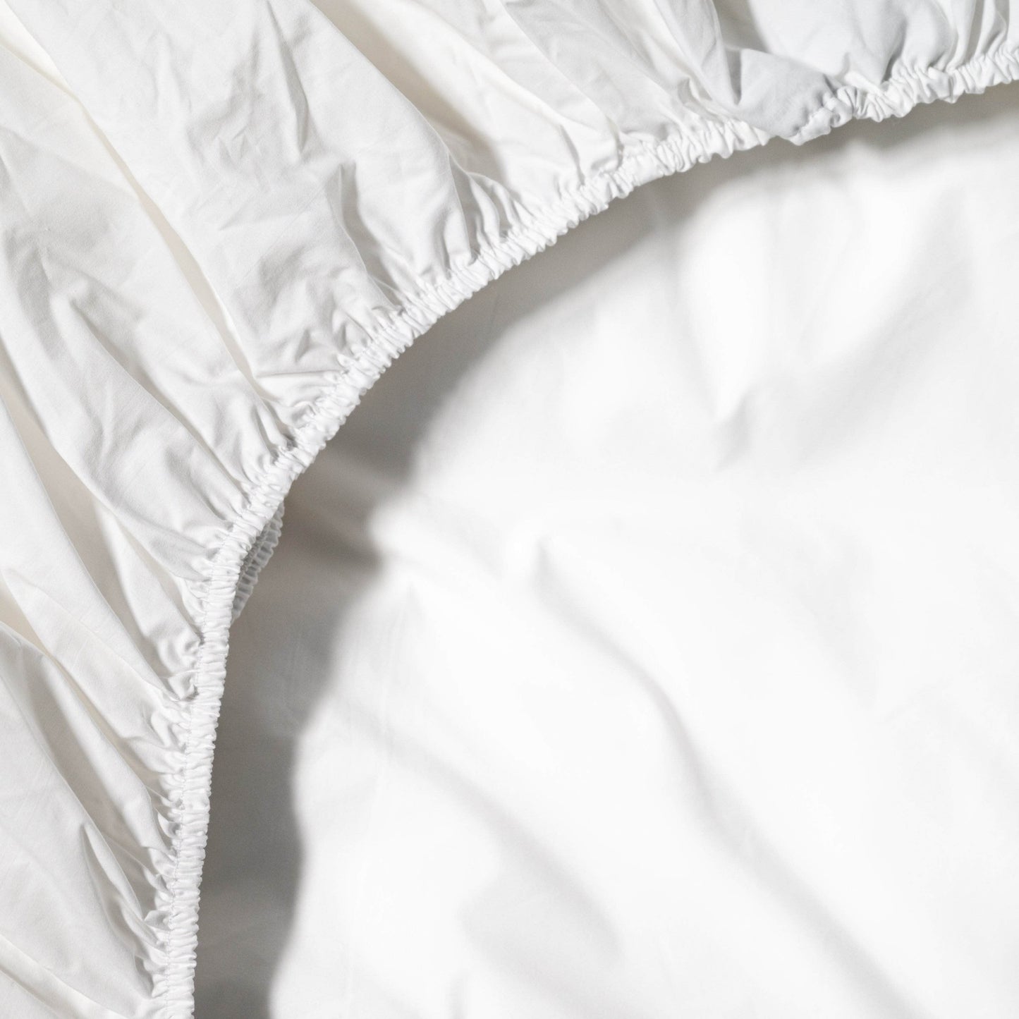 Washed Percale Fitted Sheet