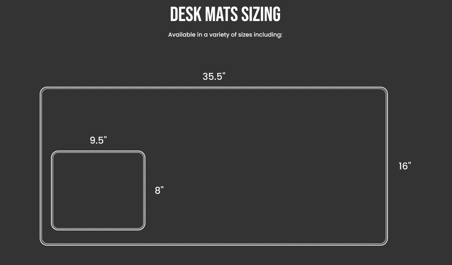 Small | Desk Mat | Kawaii