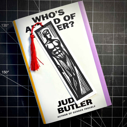 Good Boy Bookmark No. 3 | LINOCUT PRINT