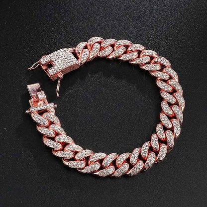 Cuban Chain Dog Collar | Pet Chain Accessory