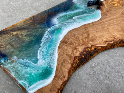 Olive Wood Charcuterie Board - AURABAGS SHOP