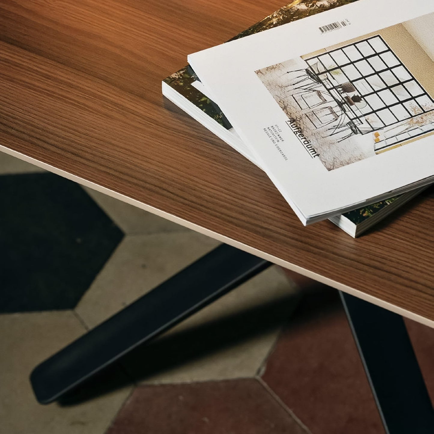 EEX Dining Table<br> Wooden Top<br> Indoor Use