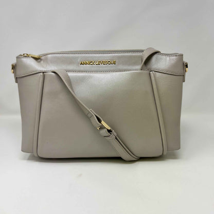 Sac à bandoulière en Cuir Perlé, Elena