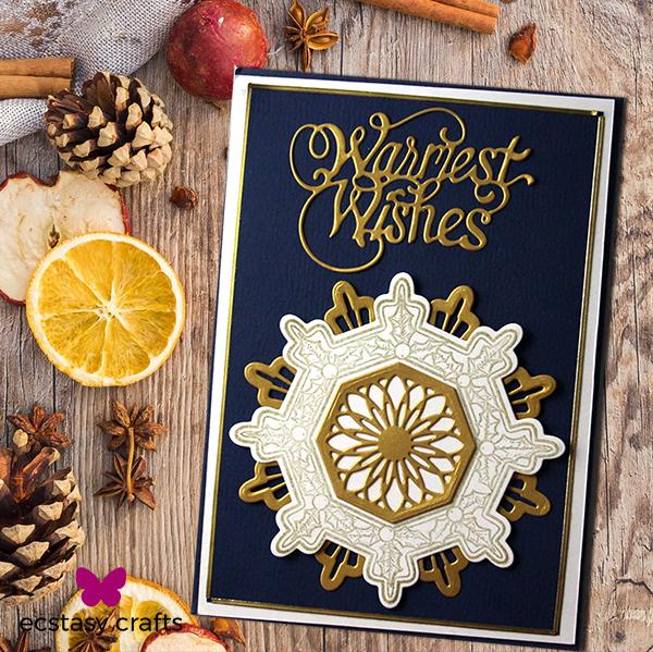 Festive Collection Art Deco Snowflake