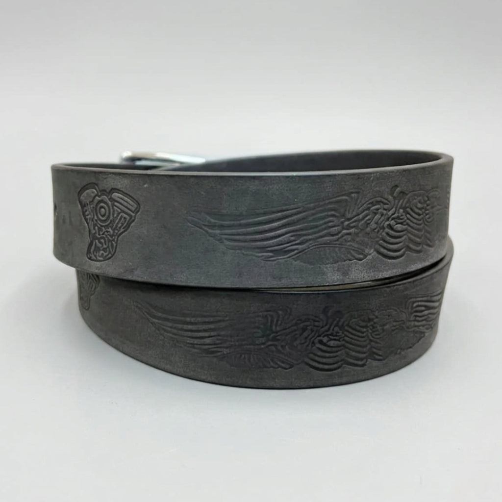 Engine Eagle Removable Buckle Leather Belt