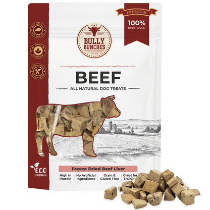 Freeze Dried Beef Liver 100g / 3.5oz