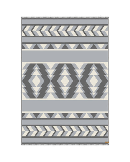 Cotton Geo Blanket Scarf