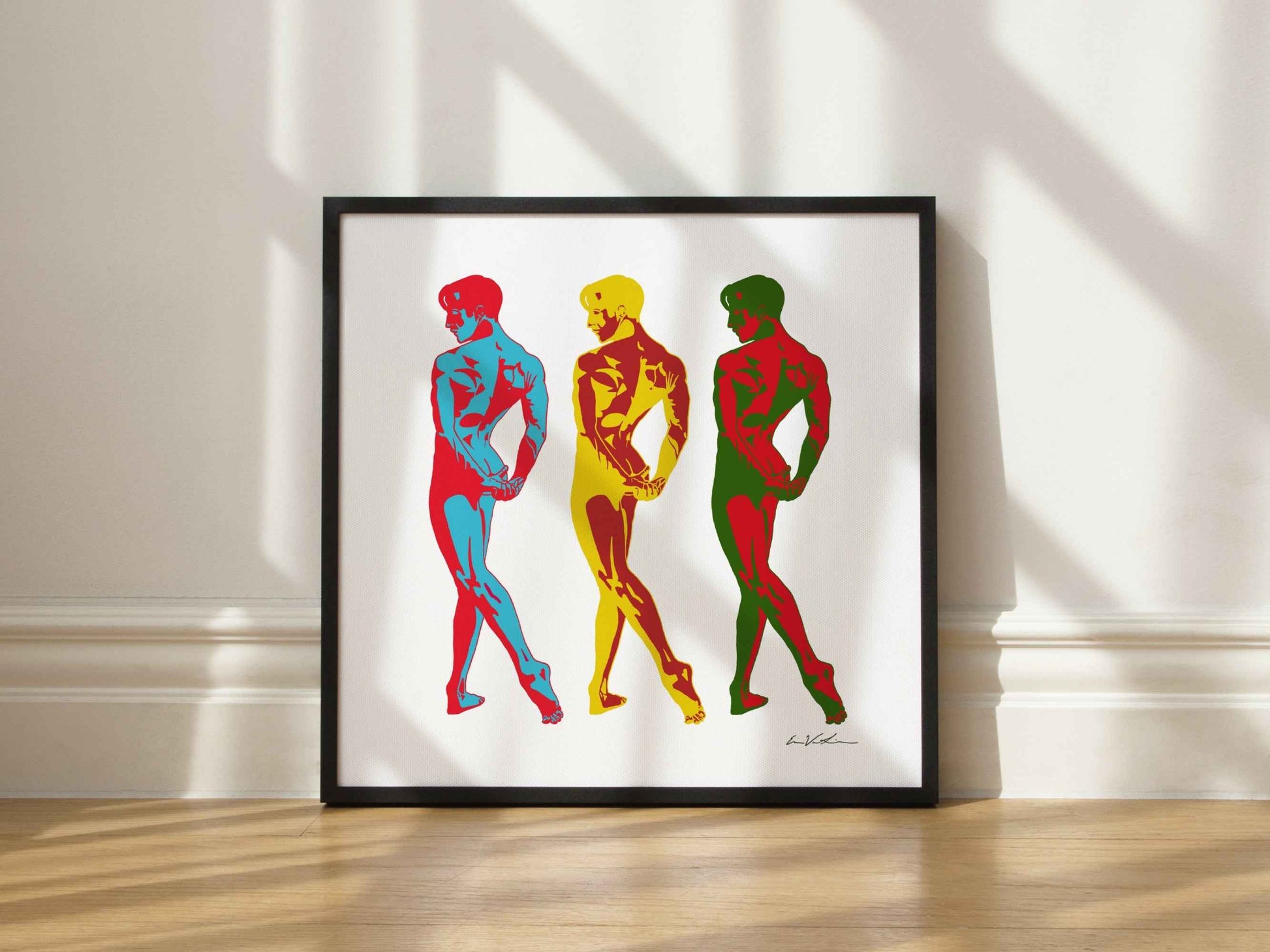 Three Dancers ART PRINT