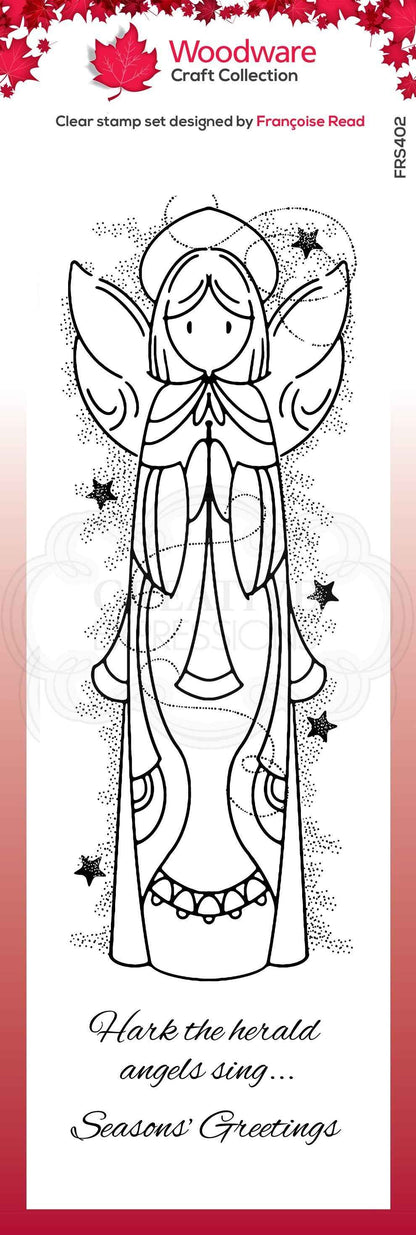 Celestial Angel 4 in x 6 in Stamp