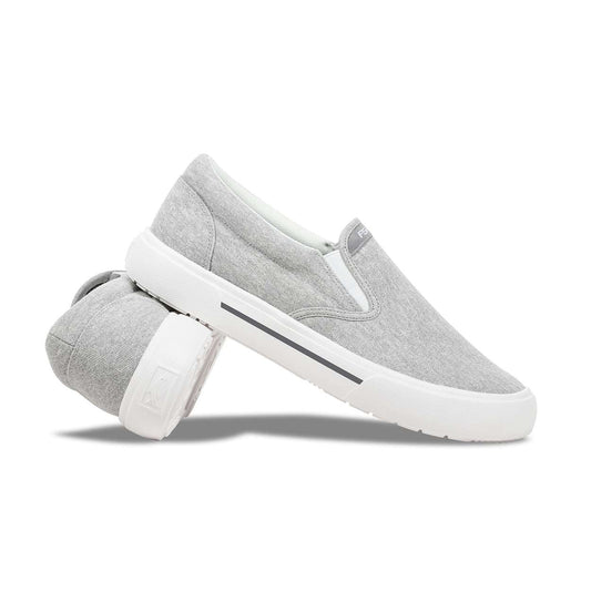 Fishooz Men's Sunwashed Slip-On Grey/White
