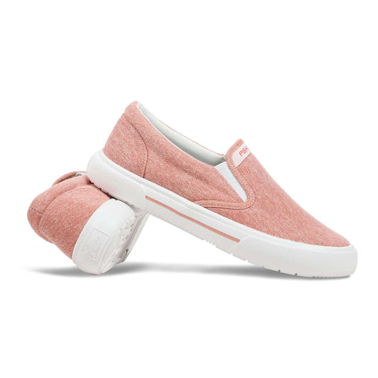 Fishooz Women's Sunwashed Slip-On Coral/White