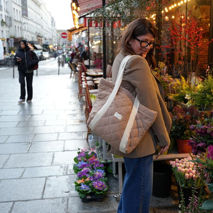 Gesteppte Alltags-Tragetasche