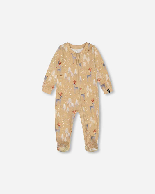 Organic Cotton Baby One Piece Family Christmas Pajama