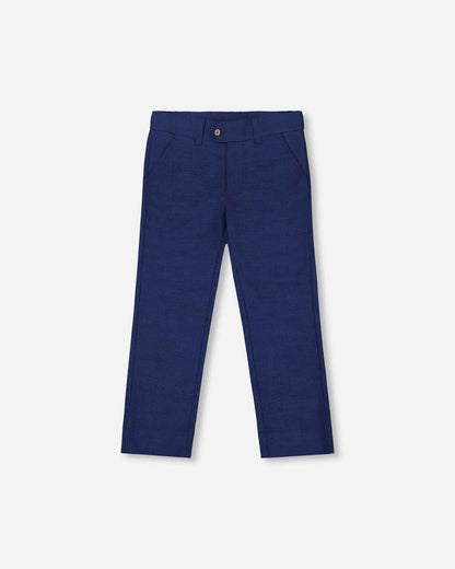 Slant Pocket Pants Navy Blue