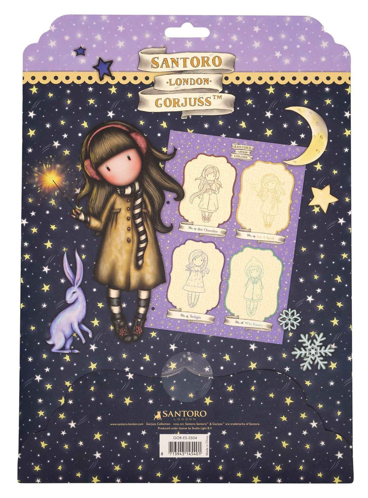SAN Storage Sheet no. 13-16 Gorjuss Essentials 205x297x4mm 1 PC nr.04