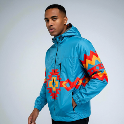 OLDTRIBES™ Sunrise Peaks Windbreaker