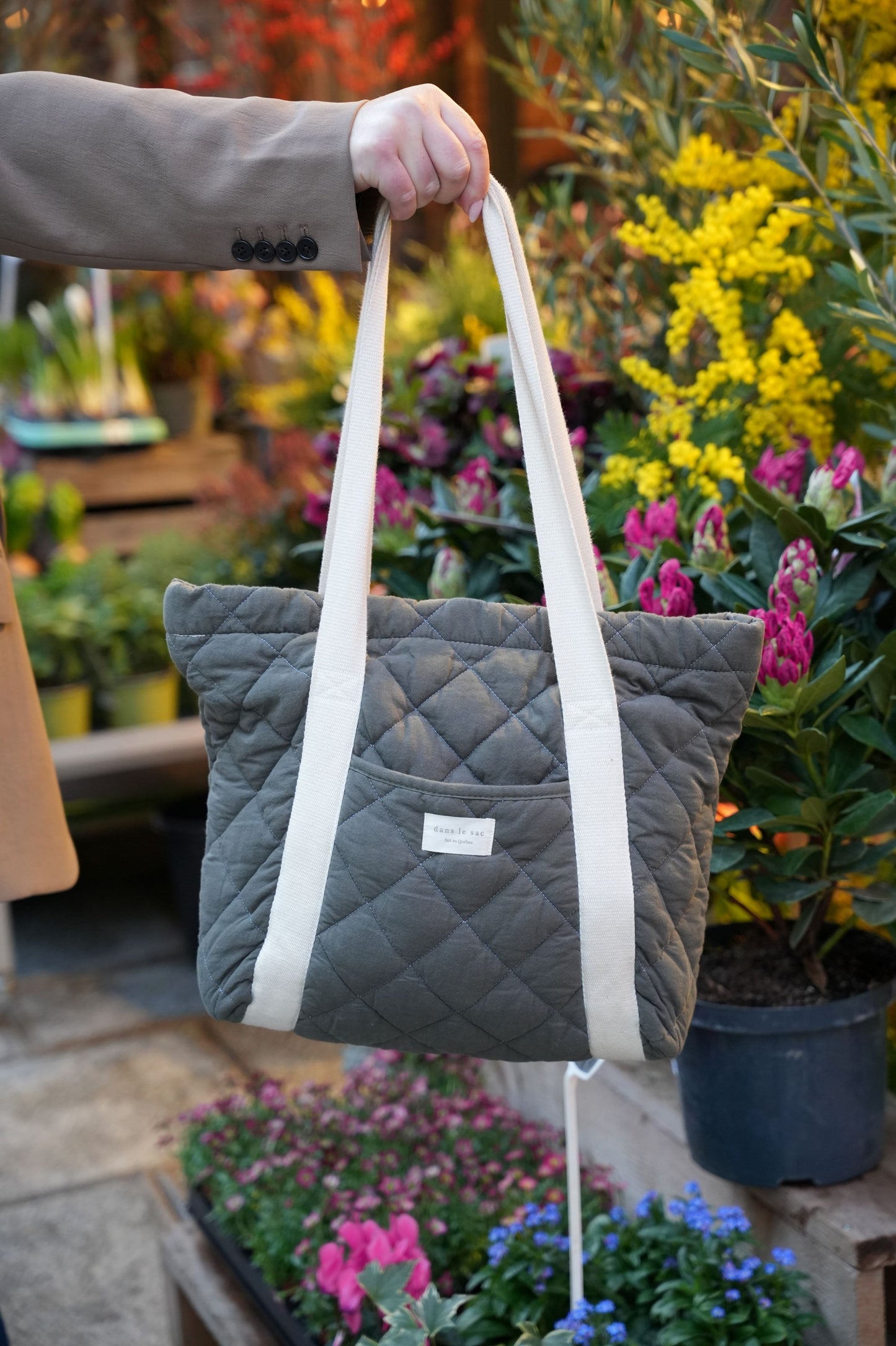 Gesteppte Alltags-Tragetasche