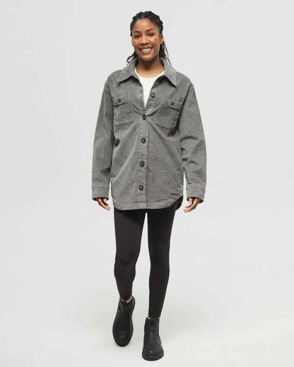 EcoStretch Corduroy Overshirt