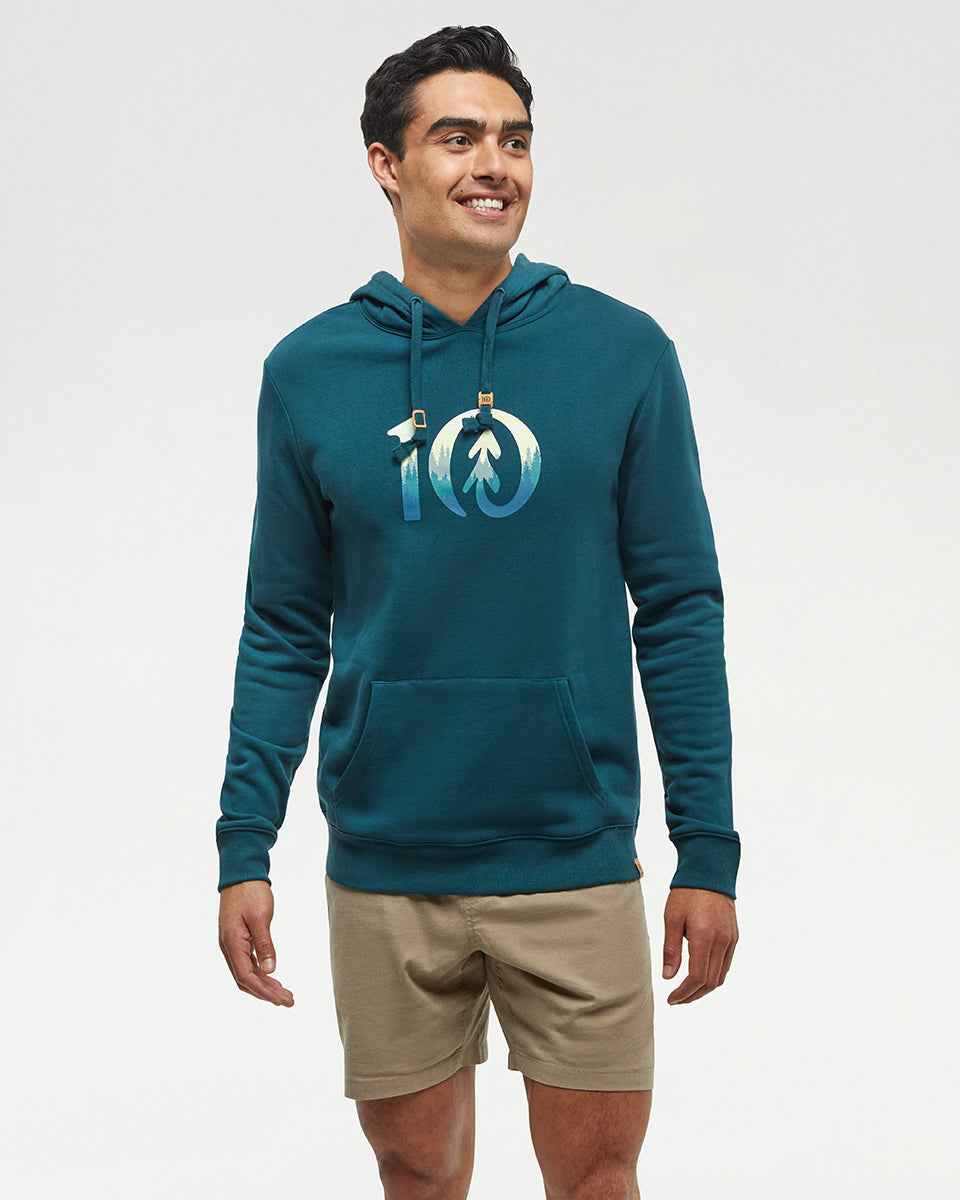 Cloudy Forest Ten Hoodie