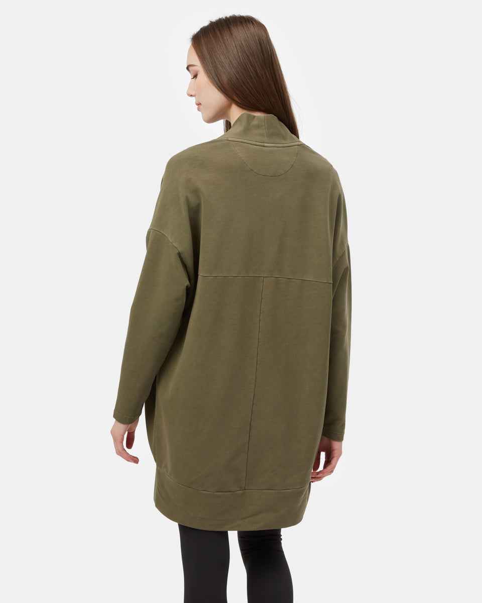 French Terry Cocoon Cardigan