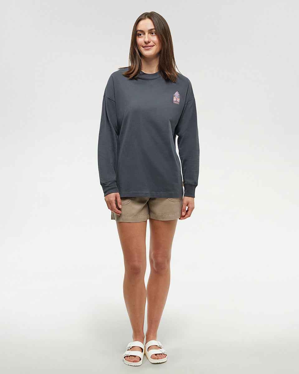 Emerald Edge Oversized Longsleeve