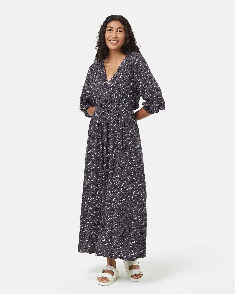 EcoWoven Crepe Maxi Dress