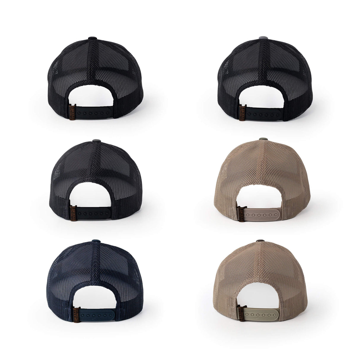 DAD - Leather Patch Trucker Hat
