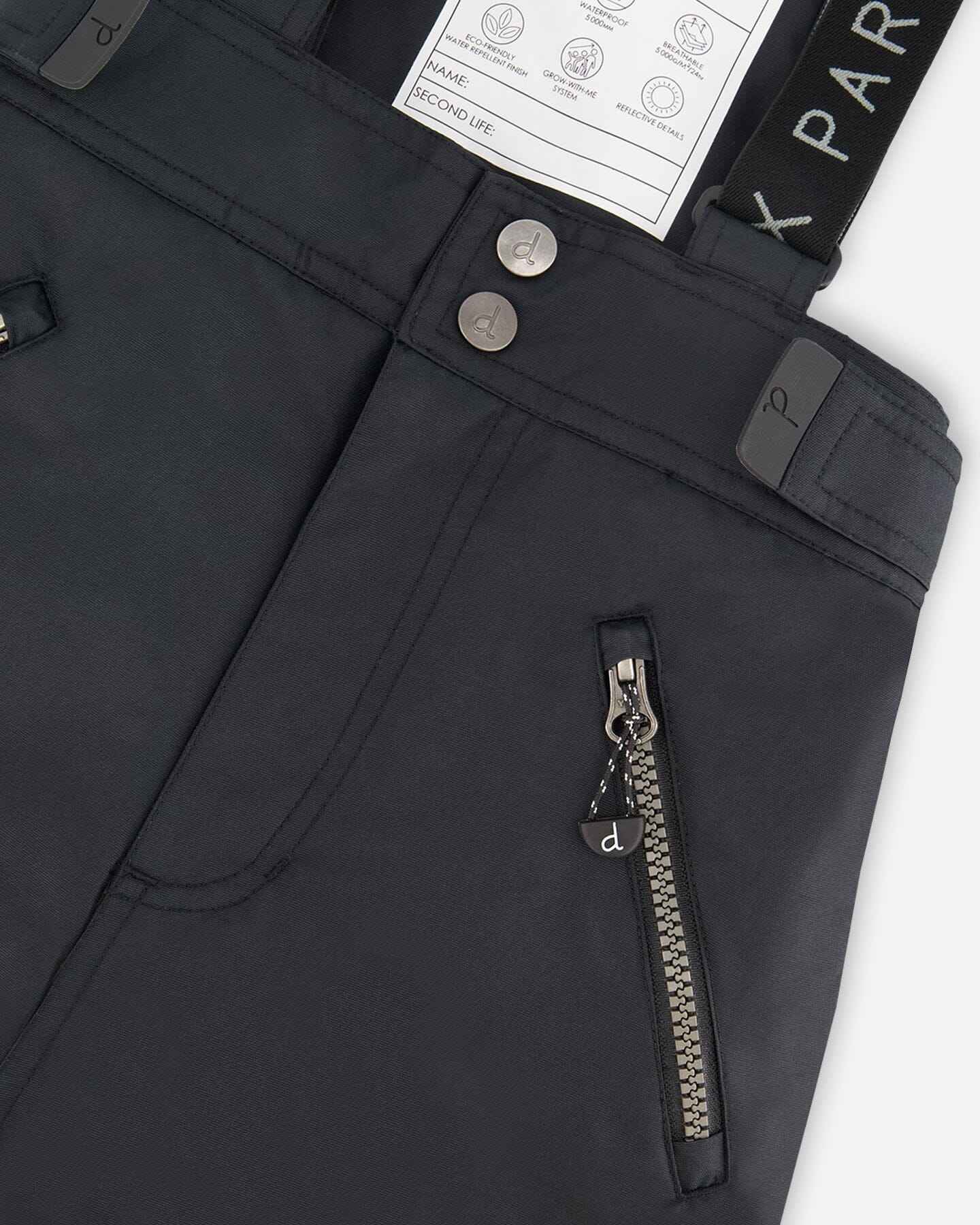 Solid Play Snow Pants Black
