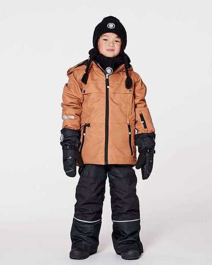 Two-Piece Teknik Snowsuit Brown And Black