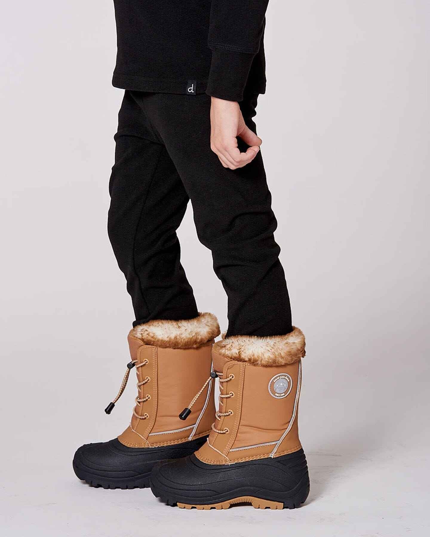 Winter Boots Brown Sugar With Removable Liner