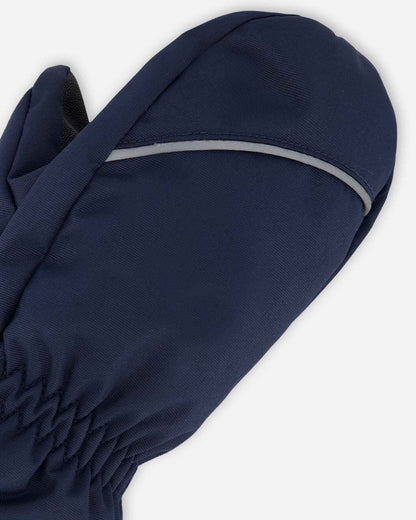 Winter Mittens Play Navy Blue