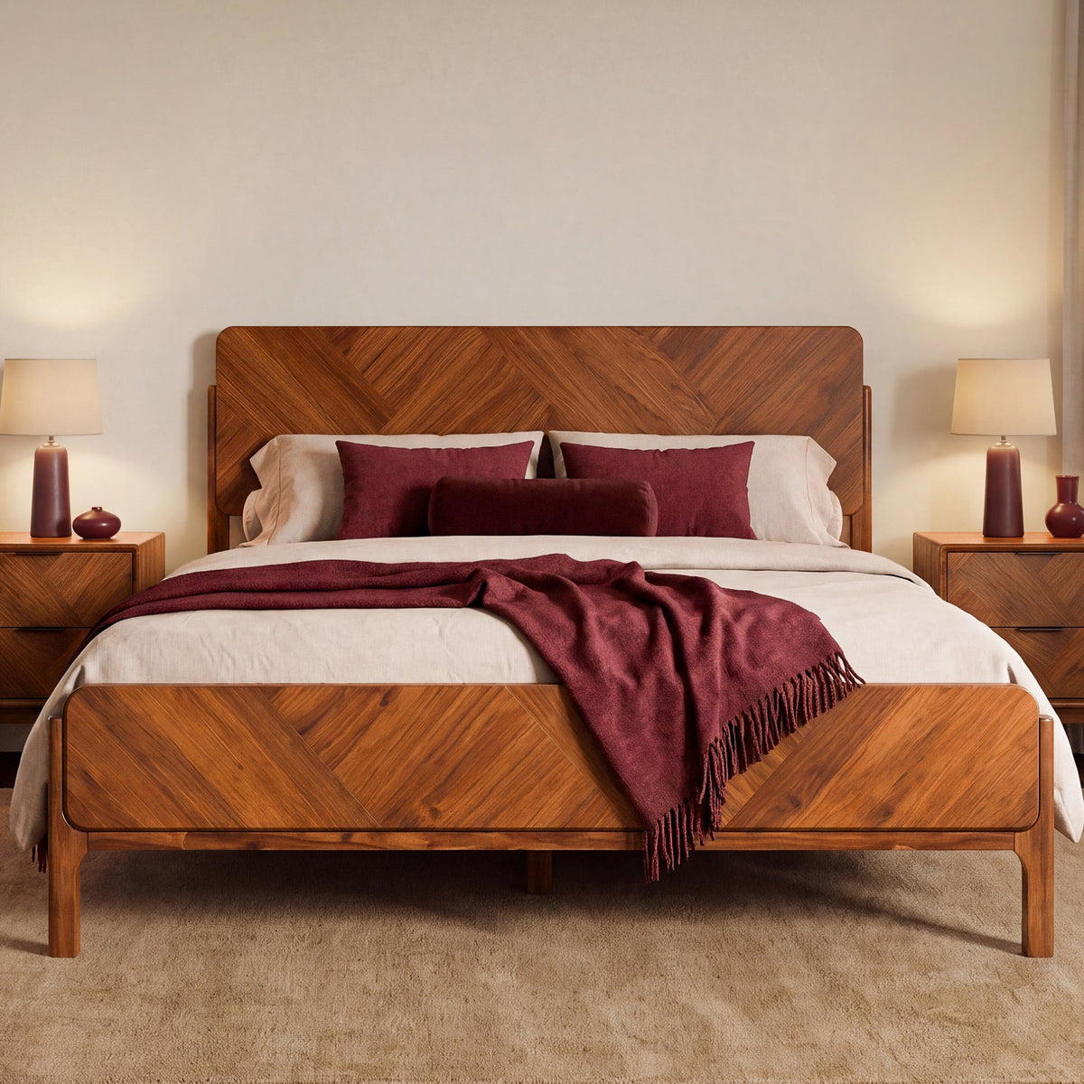 Bifrost Solid Wood Bed Frame