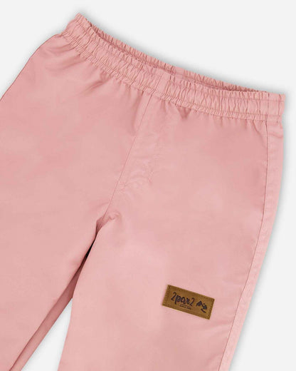 Splash Pants In Recycled Polyester Light Pink