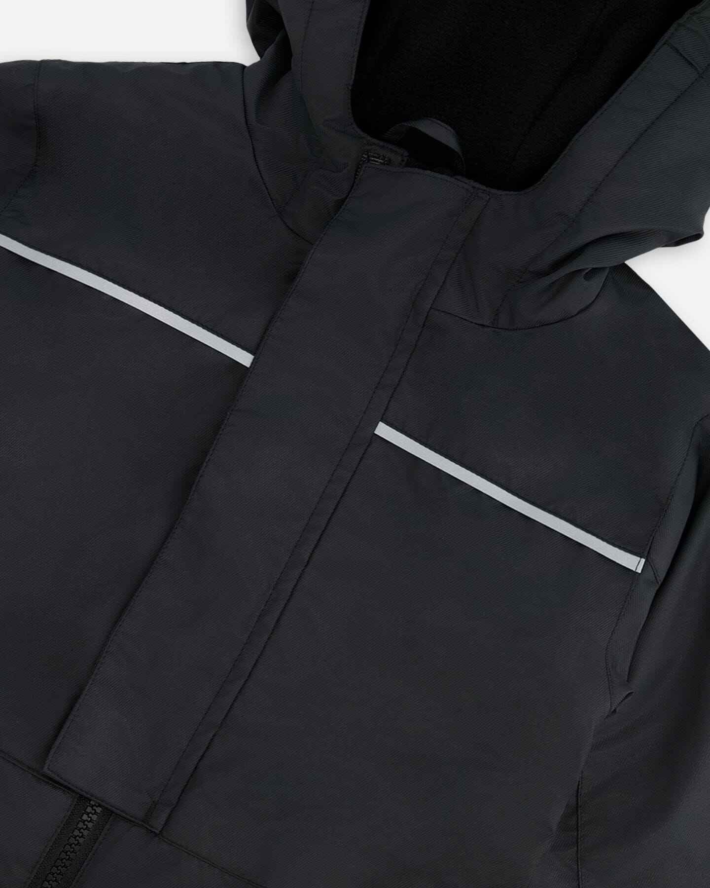 Kids Mid-Season One-Piece Outerwear Black