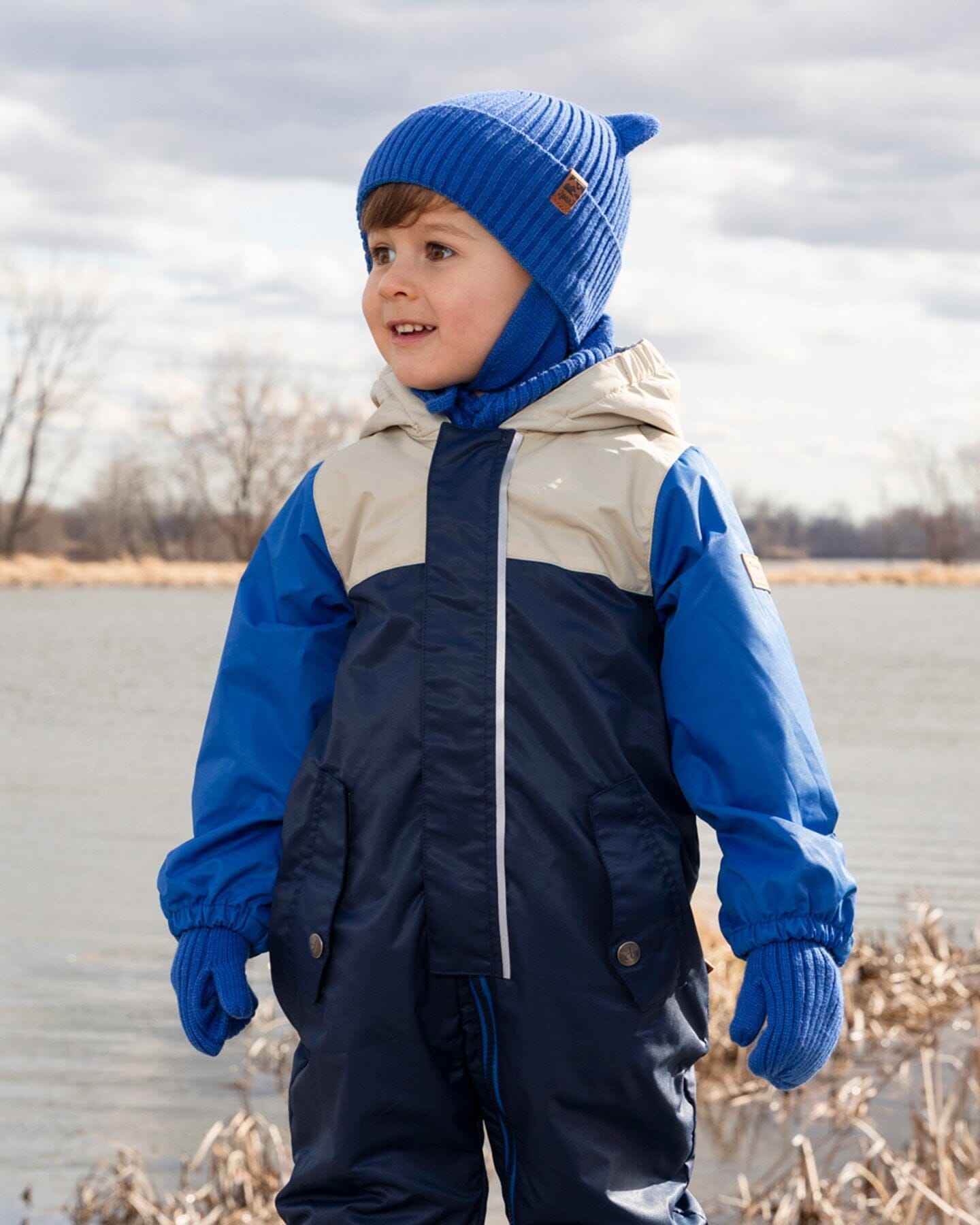 Baby Knit Hat Royal Blue