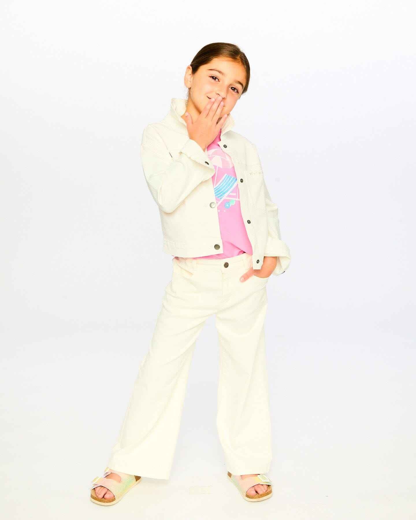 Wide Leg Jeans White