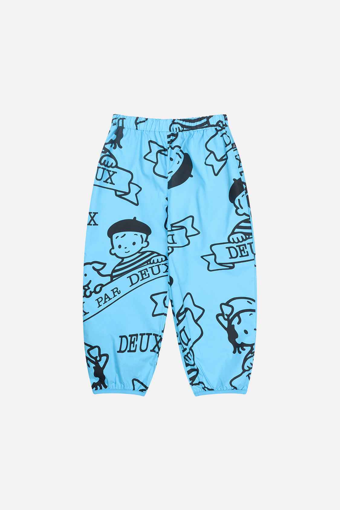 40Th Anniversary Printed Poplin Pant Sky Blue
