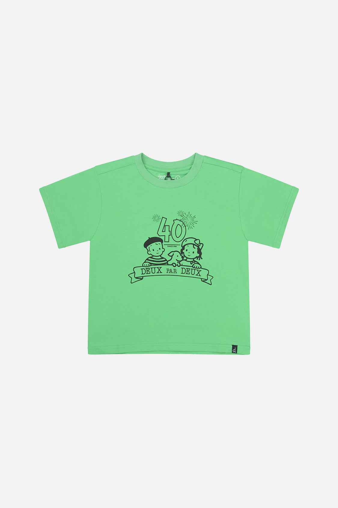 40Th Anniversary Graphic T-Shirt Green