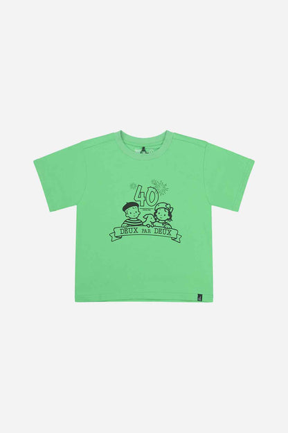 40Th Anniversary Graphic T-Shirt Green