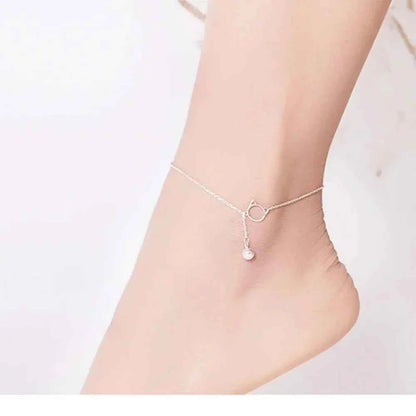 The Essential 925 Sterling Silver Charm Anklet