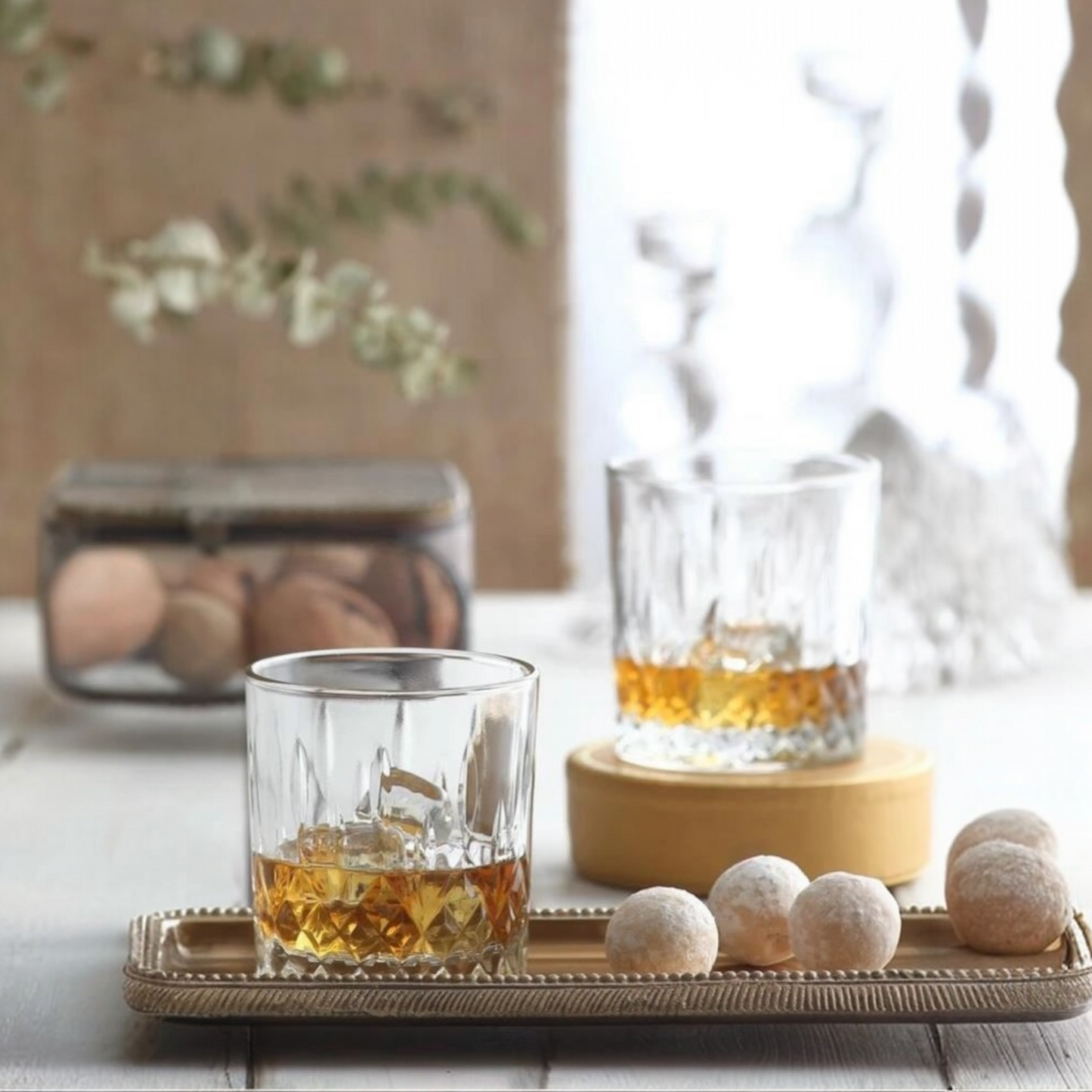 Old Fashioned Whisky Glasses 11.25 oz - LAV ODIN - Set of 6
