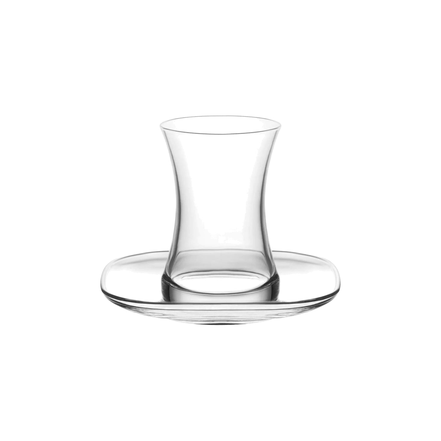 Turkish Teacup and Saucer Set 155ml - LAV ZEN - Set of 6+6