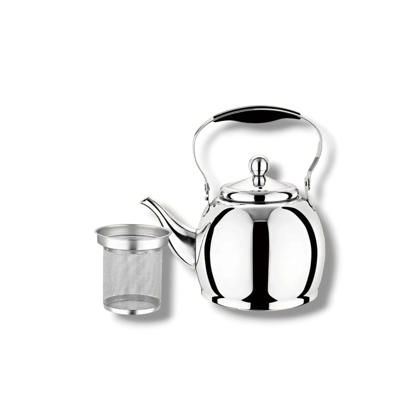Stainless Steel Stovetop Kettle with Tea Infuser