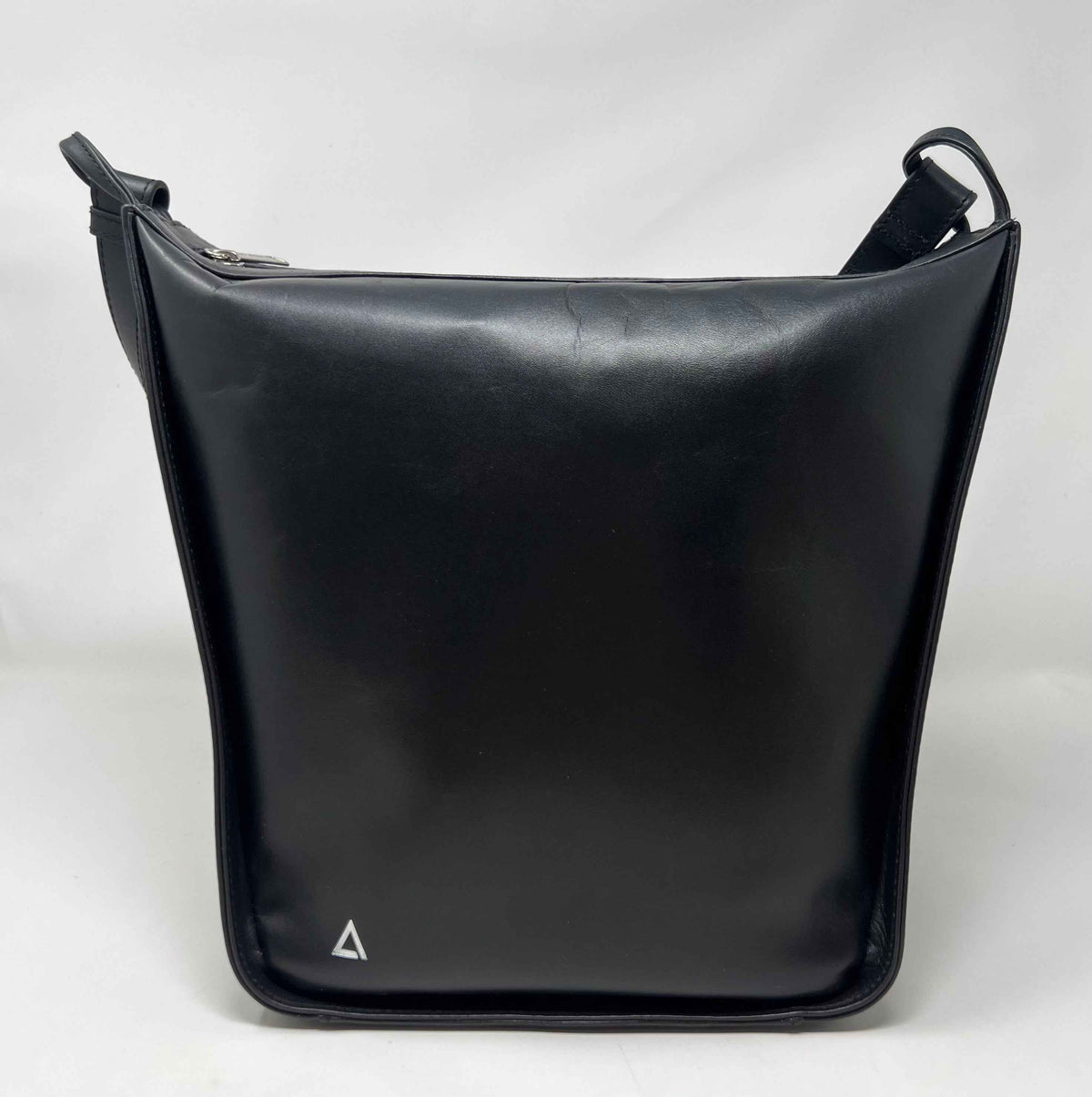 sac à main souple en bandoulière, Noir, Julie