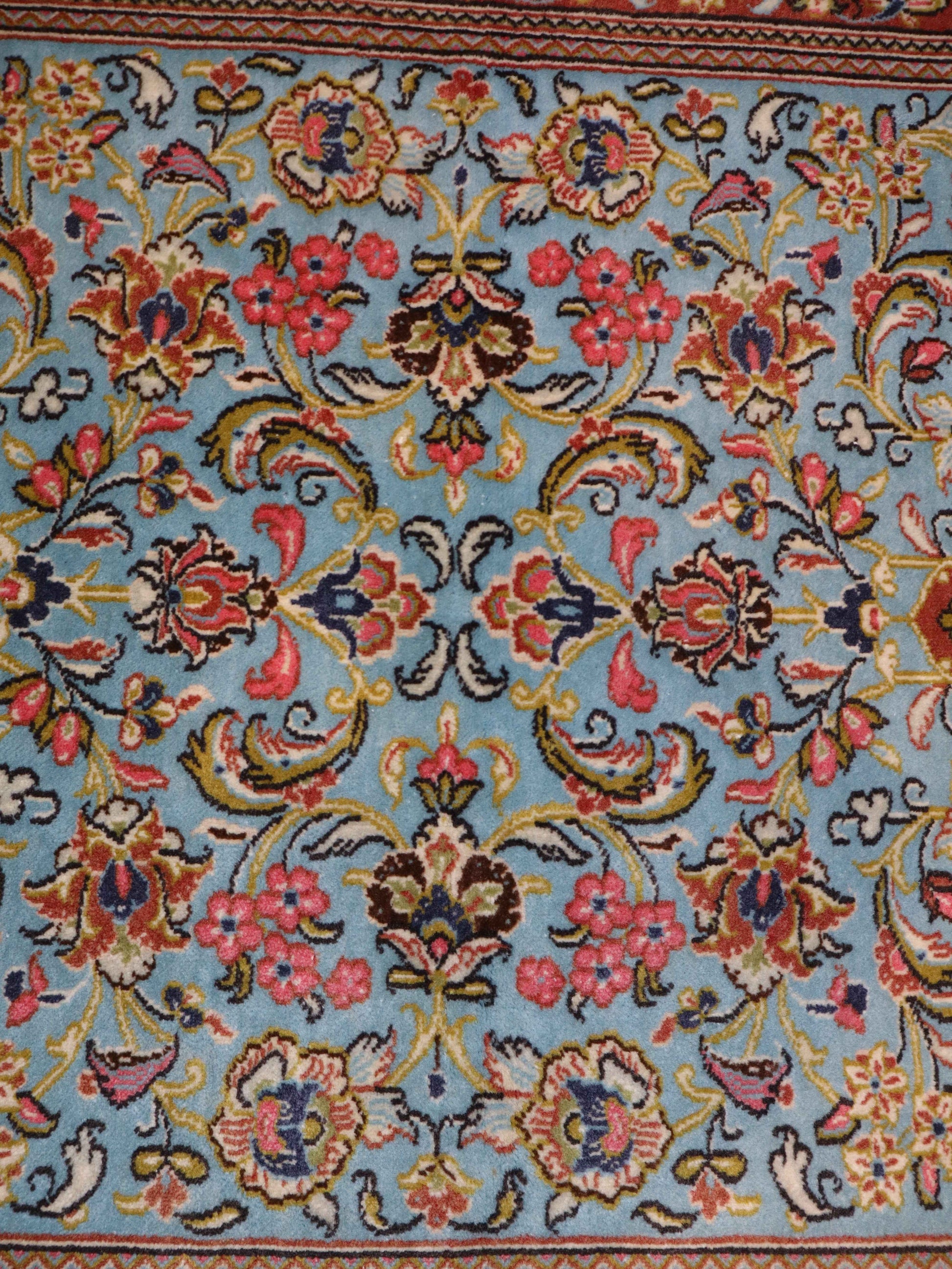 On Hold - Persian Qom Kork Wool Runner | 2' 9" x 6' 5"